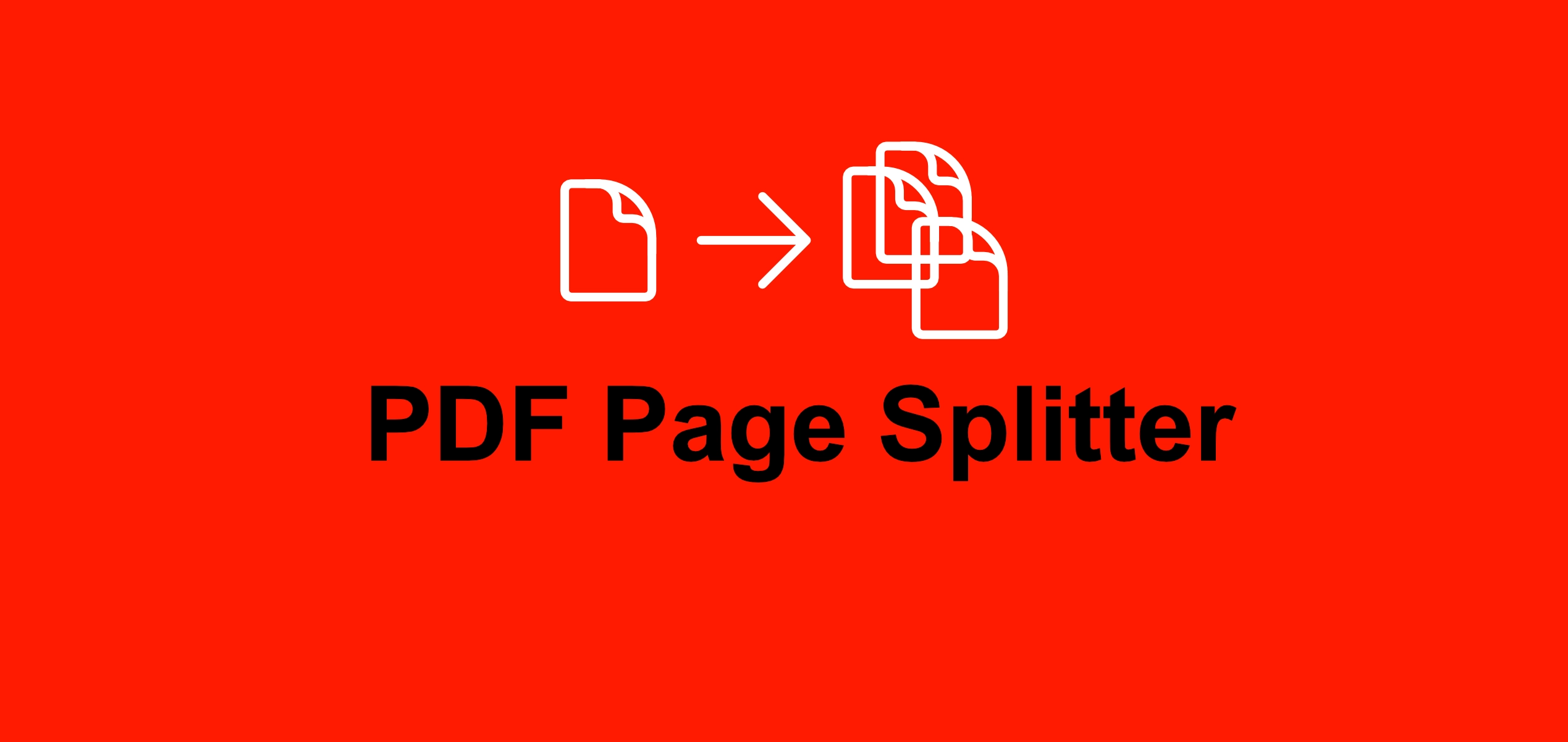 New Tool: PDF Page Splitter - Extract Pages from PDFs Instantly